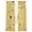 Yellow, variant on Blue Camels Sheer Curtains 45 Inch Length 2 Panels Set, Modern Watercolor Cute Funny Animals Voile Window Treatment Rod Pocket Small Kitchen Curtains Drapes for Bedroom 52"x45"x2