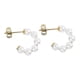 thumbnail image 1 of Pearl Earrings Hoop, Stylish Fashion Accessories for Women, Elegant Design, 1 of 3