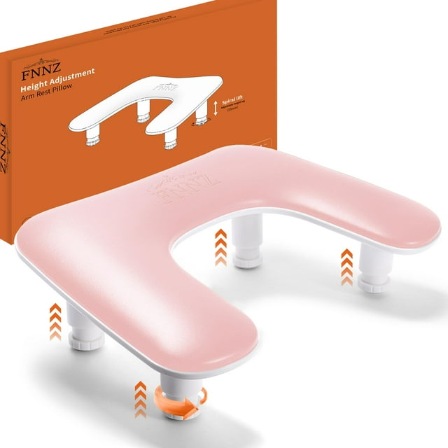 Reposabrazos Nail Art FNNZ, reposamanos para manicura en forma de U