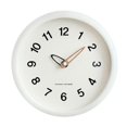 thumbnail image 1 of 10 inches-Silent clock wall clock living room bedroom cream style simple modern creative decoration round small clock free of punching, 1 of 4