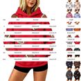 thumbnail image 3 of GILIGEGE Game Day Hoodies for Women Casual Funny Graphic Football Sweatshirt with Pocket,Oversized,Cozy,Cheer Mom,Y2K,Crew Neck Long Sleeve Fall Season Pullover Tops Clothes Red XL, 3 of 6