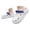 Blue, variant on HXWCHs Men Solid Color EVA Clogs, Adjustable Back Strap Casual Resistant Outdoor Sandals Size: 8.5 Black