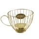 thumbnail image 3 of Inteprter Cesta de almacenamiento con forma de café, soporte hueco de Metal, soporte para alimentos vegetales, organizador de gran capacidad, Almacenamiento y organización del hogar, 3 of 6