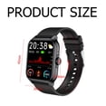 thumbnail image 3 of Reloj inteligente para mujer, resistente al agua, reloj de fitness de 1,85" con respuesta y realización de llamadas, control del ritmo cardíaco, contador de pasos, seguimiento del sueño,, 3 of 6
