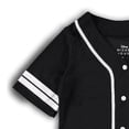 thumbnail image 5 of Disney Women's Mickey Mouse Baseball Jersey, Classic Graphic Print Baseball Shirt Black - L, 5 of 8