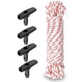 thumbnail image 1 of 15M Starting Rope Lawn Mower 4Pcs Starting Handle Lawn Mower Replacement Parts, 1 of 8