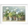 thumbnail image 2 of Art.com White Geraniums Art Print by Danhui Nai, White Frame Wall Art, 29" x 21", 2 of 5