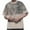 Beige-t shirts for man, variant on FNFYFH Mens Big and Tall Crew Neck T Shirts Lightweight Short Sleeve Tie Dye Shirt Quick Dry Athletic Workout T-shirt