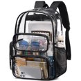 thumbnail image 1 of Mochila BTOOP Clear de 17 pulgadas, transparente, resistente, 1 of 9