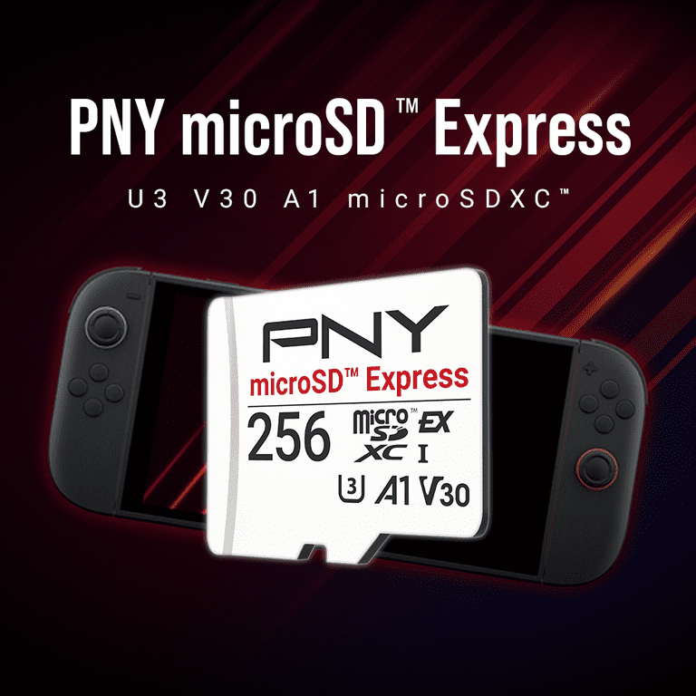 PNY 512GB MicroSD Express microSDXC Card, up to 890MB/s, P