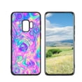thumbnail image 1 of Compatible with Samsung Galaxy S9 Phone Case, Psychedelic-Trippy-Alien-Art-Visuals-Colours07 Case Men Women, Flexible Silicone Shockproof Case for Samsung Galaxy S9, 1 of 1