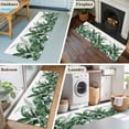 thumbnail image 5 of Palm Leaves Tropical 2'x6' Runner Rugs for Hallway Kitchen Bedside Non Slip Washable, Green Botanical Summer Entryway Rug Runners with Rubber Backing, Long Carpet Runner for Laundry Room, 5 of 8