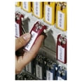 thumbnail image 3 of 24- Key Rack - Simple Wall Mounted Gray Plastic Organization Board for Keeping Up to 24 Keys Securely Stored Whilst Saving Space - Includes 6 Assorted Key Clip, 3 of 5