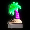 thumbnail image 5 of Northlight LED Lighted 3D Palm Tree Infinity Mirror - 8", 5 of 7