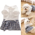 thumbnail image 4 of Visland Dog Dress Pullover Soft Breathable Stretchable , Bow-knot Design Breathable Elegant Costume, 4 of 8