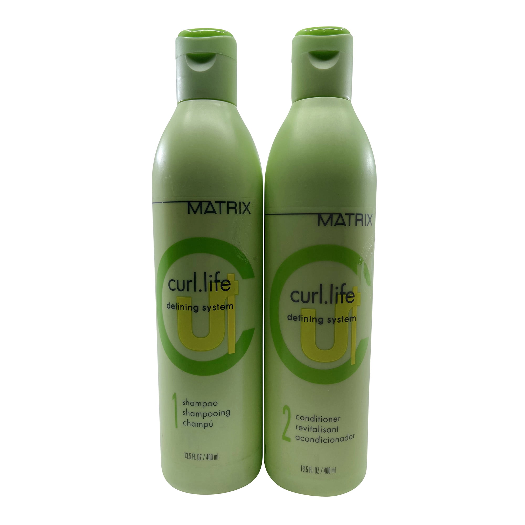 Matrix Curl Life Defining System Shampoo & Conditioner Set Curly & Wavy Hair 13.5 oz Each