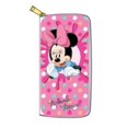 thumbnail image 1 of Cartera larga de Mickey Mouse de Disney para mujer, cartera multifunción de alta capacidad de Minnie, monedero con cremallera, tarjetero de mujer Gao Jinjia LED, 1 of 2