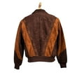 thumbnail image 2 of Scully Leather Mens Western Boar Suede Rodeo Jacket Cafe Brown/Chocolate L, 2 of 2