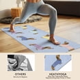 thumbnail image 4 of Colorful Funny Dachshund Hot Yoga Mat Towel Non Slip for Hot Yoga - Quick-Drying Yoga Mat Cover with 4 Corner Pockets with Travel Bag - Hot Yoga Towel Non Slip 74"x26", 4 of 6