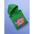thumbnail image 3 of American Babe Groovy Style Hoodie Women -Image by Shutterstock, Female x-Large, 3 of 4
