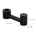 thumbnail image 2 of VERDANVERSE Gancho De De Asiento Para Aluminio Negro Para Colgar Bolsas Y Accesorios, 2 of 8