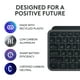 thumbnail image 5 of Teclado inalámbrico Logitech MX Keys S Low Profile Graphite, 5 of 9