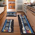 thumbnail image 2 of Kitchen Rugs Sets 3 Piece with Runner Floral Kitchen Floor Mat Carpet Farmhouse Rugs and Mats Non Skid Washable Runner Rug for Kitchen Office Sink Laundry, 2 of 12