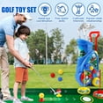 thumbnail image 2 of Kids Golf Set Toys for Boys Girls 3-6 Years Young Junior Golf Club Set Sports Kit, 2 of 7