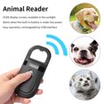 thumbnail image 6 of MANNYA Handheld Reader Pet ID Chip Scanner Pet Tag Scanner for w/ High Brightness OLED Display for Dog for Cat Tracking and Man, 6 of 14