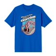 thumbnail image 4 of The Exorcist Excellent Day For An Exorcism Men's Blue Crew Neck Short Sleeve Tee-XXL, 4 of 5