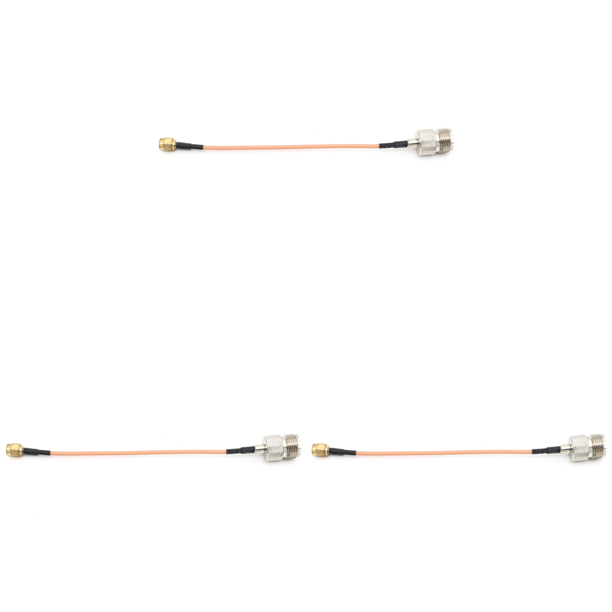 15 cm SMA a UHF SO-239 Conector femenino RG316 Cable SO239 coaxial