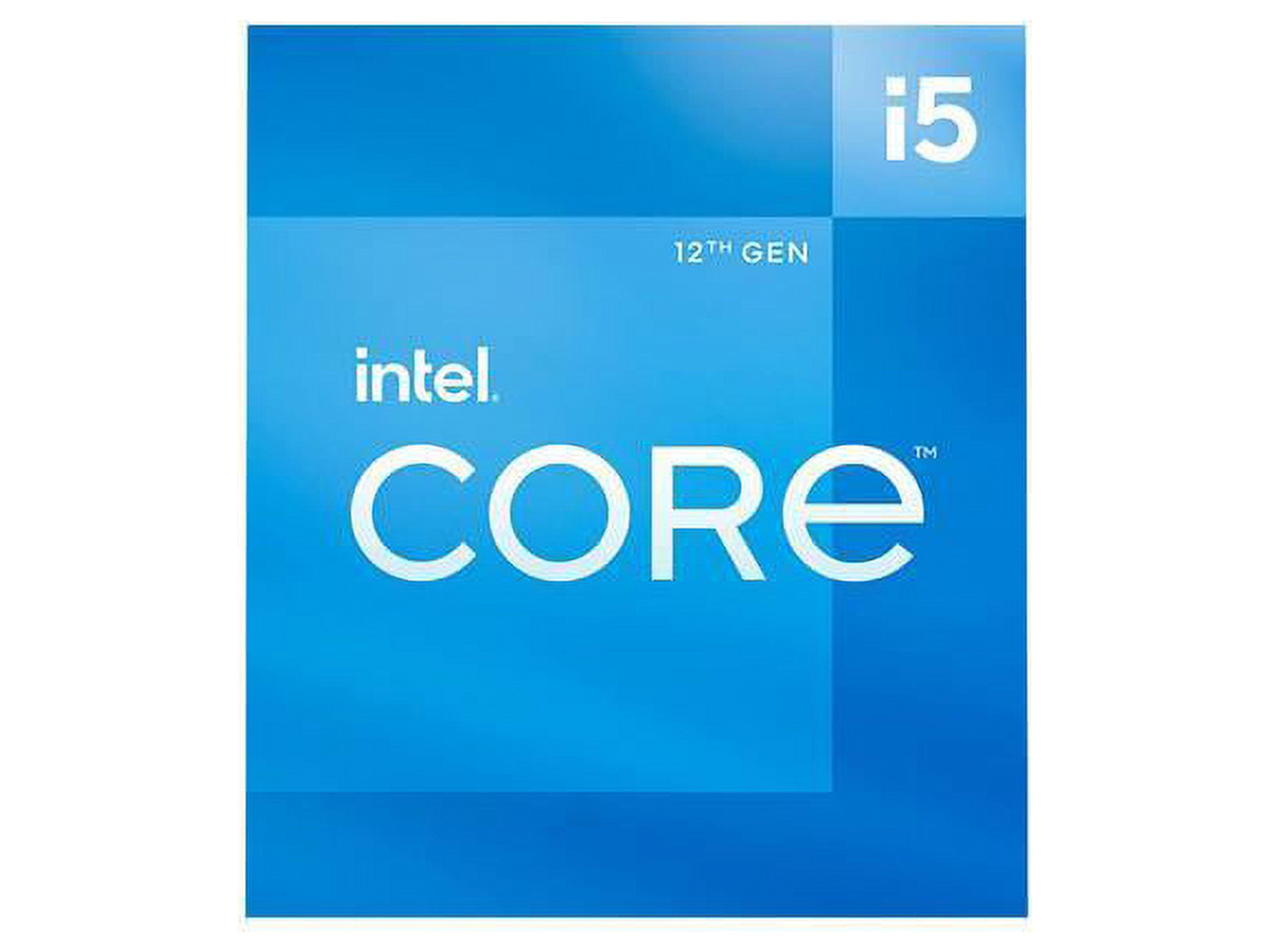Intel Core i5-12400 - Core i5 12th Gen Alder Lake 6-Core 2.5 GHz LGA 1700 65W Intel UHD Graphics 730 Desktop Processor - BX8071512400 - image 3 of 7