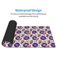 thumbnail image 4 of Pofeuu record rock Skull star Print Desk Mat for Keyboard and Mouse，Computer Desk Matt for Desktop，Large Mouse Pad for Desk，Desk Pads on Top of Desks 12x31.5in, 4 of 8
