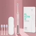 thumbnail image 1 of WSBDENLK 15 Level Adult Electric Toothbrush,Household Soft Bristle Cleaning Toothbrush,Ultrasonic Charging Fully Automatic Intelligent Toothbrush Charging Model with 6 Brush Heads, 1 of 9