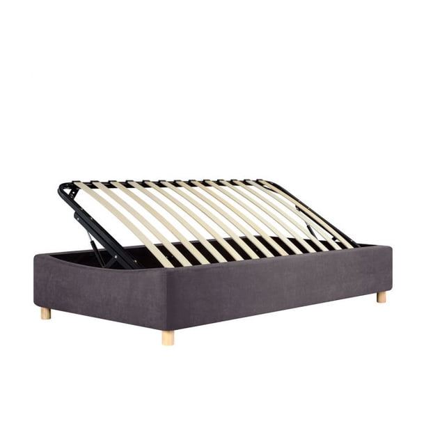 Base de cama Nakane individual - Gris GAIA Contemporáneo
