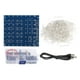 thumbnail image 3 of 8x8x8 3D LED DIY Kit de luz de cubo cuadrado LED blanco rayo azul, 3 of 8