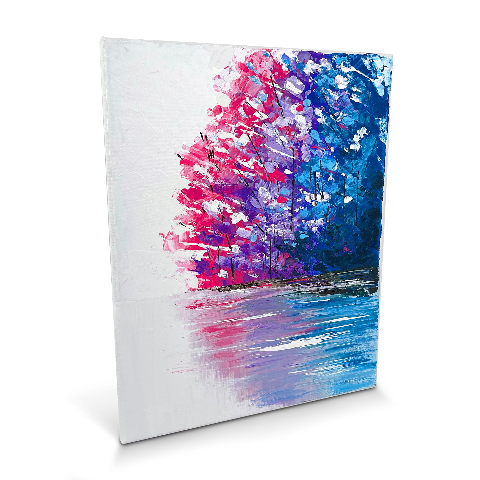 ArtSkills Stretched Canvases for Painting, 16x20 Canvas Painting Supplies for Artists, Blank Canvas Pack, 2-Pack