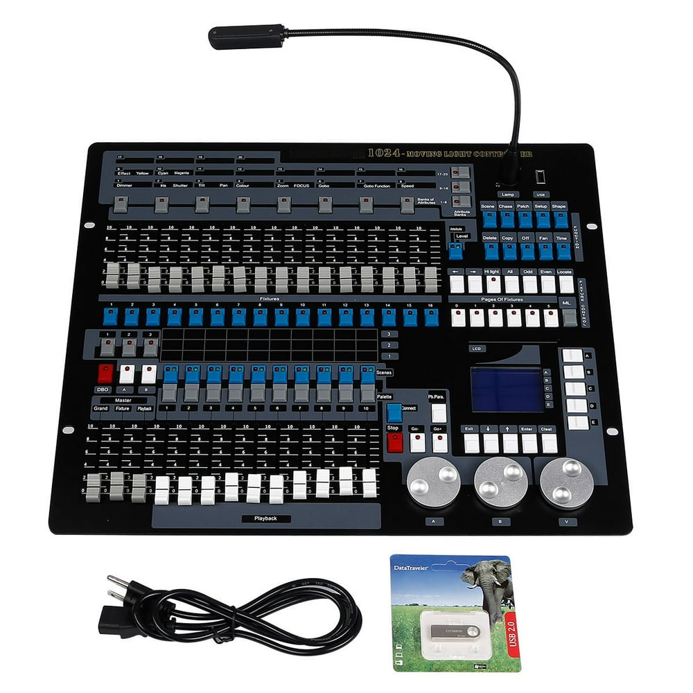 TCMT 1024 Channels DMX512 Controller Console Laser Operator Control for