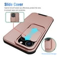 thumbnail image 4 of Heavy-Duty Case for iPhone 13 Pro with Slide Camera Lens Protection Military-Grade Drop Protection Rugged Tough Durable Case For iPhone 13 Pro,Rosegold, 4 of 7