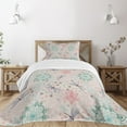thumbnail image 3 of Ambesonne Colorful Quilted Bedspread Set 2 Pcs, Bohem Dragonfly, Twin Size, Multicolor, 3 of 6