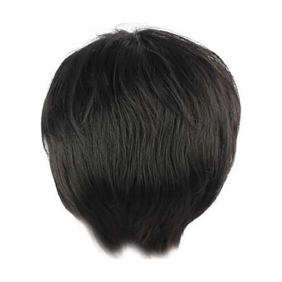 SUCS Black Hair Lace Front Wig Straight Synthetic Wigs For Women Heat Friendly