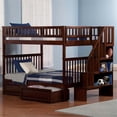 thumbnail image 2 of Leo & Lacey Full Over Full Staircase Storage Bunk Bed, 2 of 4