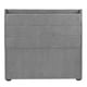 thumbnail image 1 of Cabecera King Size Trinity Wing Gris Duk, 1 of 6