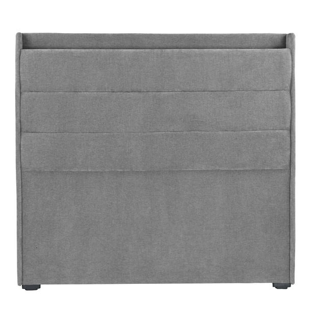 Cabecera King Size Trinity Wing Gris Duk