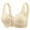 Beige, variant on Bra Comfortable Everyday Home Leisure and Sport Bra with Front Hook Design for All-Day Wear and Versatility