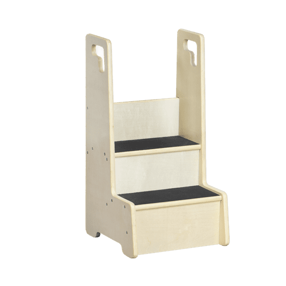 RRI Goods 2 Step Up Stool Toddlers Kids Step Stool Non Slip Handle Tread