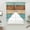 turquoise, variant on Farmhouse Beige Brown Swag Valances for Windows, Kitchen Curtains 36 Inch Length 2 Panels Set, Vintage Wooden Striped Short Curtains for Small Windows Rod Pocket Cafe Curtains Drapes 28"x36"