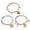 M, variant on Chinese New Year Theme Pet Neck Jewelry Charm Peals Cats Necklace Adjust Length Collar for Cats Holiday Pet Neckwear
