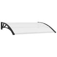 thumbnail image 6 of vidaXL Door Canopy Window Porch Awning Rain Shelter Multi Colors Multi Sizes, 6 of 64