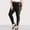 Black, variant on Leggings For Women Sevevn Women Fashion High Waist Lace Plus Size Sport Yoga Pants Leggings Trousers